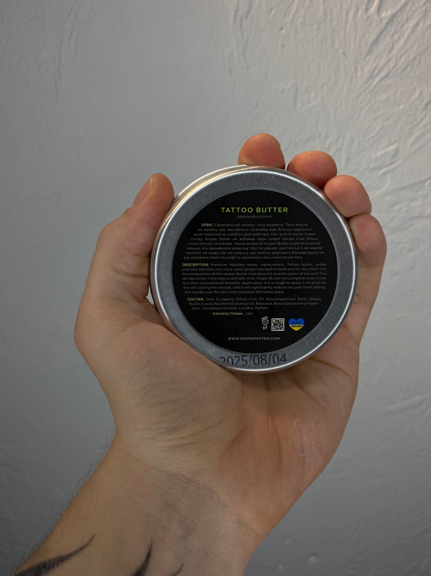 Vesper Tattoo Butter